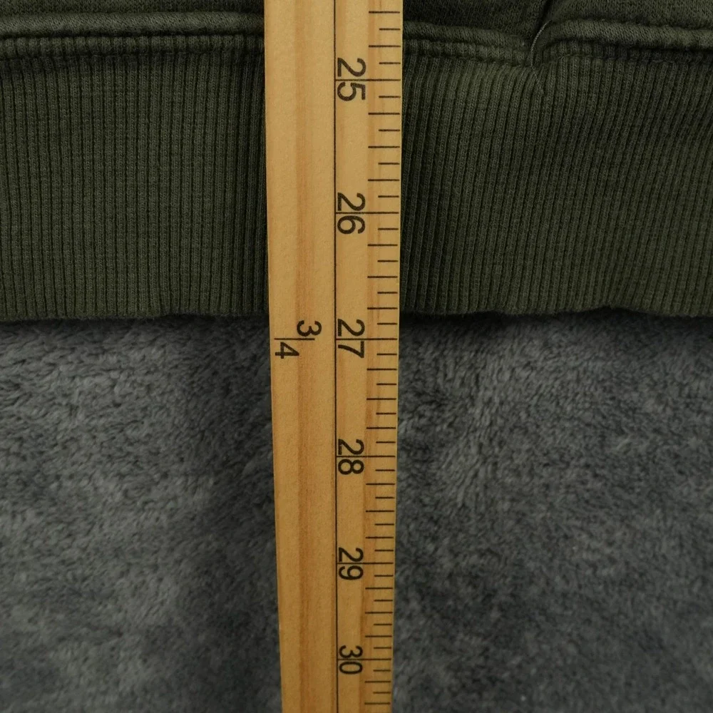 The North Face Hoodie Boys XXL Olive Green‎ Camo Logo Pullover Fleece Outdoor